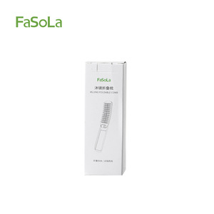 FaSoLa Hair Comb With Mirror Portable Folding Large Size Travel Use - Product Image 2