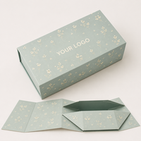Boîte cadeau en carton recyclé, boîte pliante en papier kraft écologique pour cosmétiques, bijoux, cadeaux de mariage, emballage cadeau