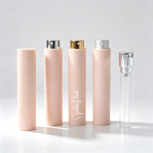 8ml <b>10ml</b> Aluminum Glass Refillable <b>Bottles</b> Customized logo Scent Pump Case Atomizer Perfume <b>Bottle</b> for Traveling - Product Image 2