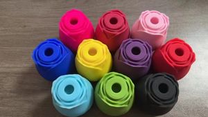 Toptan gül vibratör oyuncak silikon meme klitoris mastürbasyon kadın yetişkin seks oyuncakları emme gül gül kadın için vibratör - Product Image 4