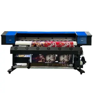Bosim Impressora digital de tecido têxtil de 3,2 m e 126 polegadas, bandeira de sublimação, plotter, rolo a rolo com 4 Eps i3200