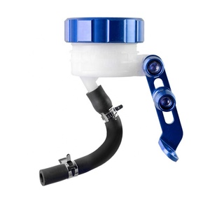 אופנוע בלם משאבת שמן טנק עם שמן צינור נוזל מאגר אחורי מאסטר צילינדר טנק שמן כוס מכביש אופנוע אבזרים - Product Image 4