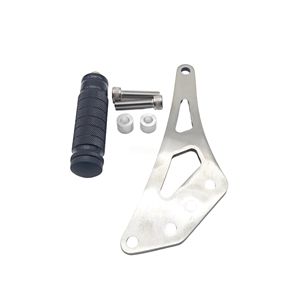 KYZ CNC 304SS Stunt Lock Foot Pegs, Kit di Aggiornamento Pedane Anteriori per Sur-Ron Light Bee X, Moto Elettrica da Cross Off-Road <span class=keywords><strong>MX</strong></span> - Product Image 4