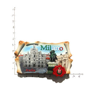 Imanes de Resina 3D para Refrigerador, Recuerdos Turísticos del Mundo, Imanes Personalizados con Puntos de Referencia de Ciudades, Adhesivo Magnético para Refrigerador, Imán de Viaje - Product Image 4