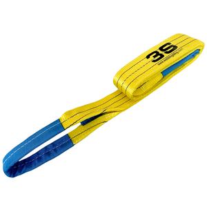 Sangle de levage plate en polyester EN 1492-1 8 tonnes, sangle de levage plate en polyester pour grue - Product Image 2