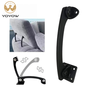 Mecanismo ajustable de metal para reposacabezas, respaldo y reposabrazos de sofá, soporte oculto plegable para almohada alta, para muebles de sala de estar - Product Image 1