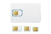 Hochwertige PVC NFC Mini/Nano/Micro Tag Wasserdichte ISO kontaktlose RFID-Sim-Karte für Mobiltelefone Test Blank-Karte