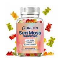 Pureon 16-1 Gummies de Mousse de Mer pour la Réparation Articulaire avec Racine de Bardane et Fucus Vésiculeux – Complément pour Adultes, Soutien Immunitaire et Métabolisme