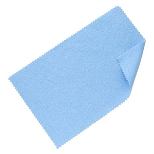 Chiffon de nettoyage et de polissage pour bijoux en microfibre bleu GOGKO Premium pour tous vos objets les plus précieux - Product Image 1