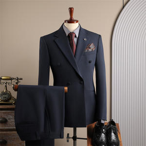 <span class=keywords><strong>Abito</strong></span> da uomo <span class=keywords><strong>marrone</strong></span> <span class=keywords><strong>doppiopetto</strong></span> stile coreano, <span class=keywords><strong>abito</strong></span> da sposo per testimone, abbigliamento formale casual stampato a fondo piatto - Product Image 4