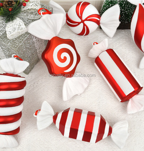 Adornos Colgantes de Caramelo para Árbol de Navidad, Decoración de Jardín de PVC de Alta Calidad, Novedad para Decoraciones Navideñas - Product Image 6
