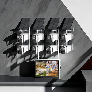 Kit de Cámara de Seguridad CCTV Inalámbrica para Exteriores con Energía Solar, Batería, Wifi, Cámara Tipo Bala Full HD y NVR - Product Image 5