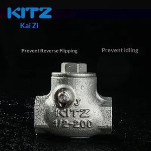 <span class=keywords><strong>วาล์ว</strong></span>กันกลับแบบสวิงเกลียวเกลียวชนิดแมนนวล <span class=keywords><strong>KITZ</strong></span> Japan UO Type 304 สแตนเลส ขนาด 1/2"-2" 1.4MPa 120 สำหรับน้ำ น้ำมัน แก๊ส ท่ออุตสาหกรรม - Product Image 3