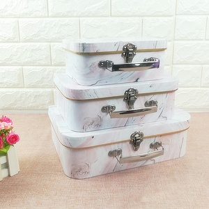 2022 Newly Design Best Vintage <strong>Cardboard</strong> <strong>Suitcase</strong> Gift Paper Box - Product Image 2