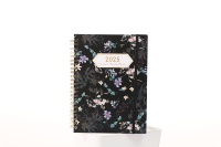 Carnets et agendas à spirale A5, avec logo personnalisé, planificateur quotidien, carnet de notes, planificateur financier mensuel et hebdomadaire, cadeau