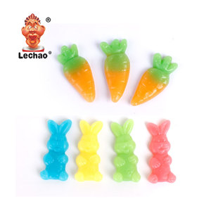 ลูกอมกัมมี่ลูกกวาดหวานแบบนิ่มรูปการ์ตูนผลไม้ผสมฮาลาล - Product Image 4