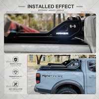 Arceau de sécurité universel en acier pour pick-up avec éclairage latéral pour Hilux Ranger Dmax Navara D40 Strada pour arceau de sécurité universel