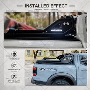 โรลบาร์เหล็กอเนกประสงค์พร้อมไฟข้างสำหรับ Hilux Ranger Dmax Navara D40 Strada สำหรับโรลบาร์อเนกประสงค์ - Product Image 6