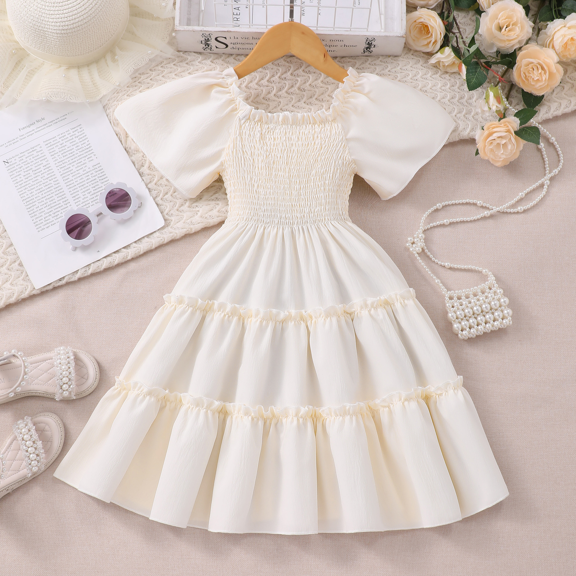 girls frock casual