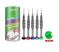 Jeu de tournevis de réparation 2D RL-728B de RL-728A RELIFE pour téléphone portable et ordinateur portable Outils puissants de tournevis magnétiques