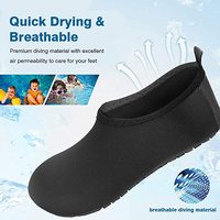 Chaussures de plage en néoprène, chaussons pliables unisexe, chaussettes de plongée, étanches, semelle souple, échantillon gratuit
