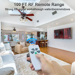 JF-068 + 53T + MINI R28 <span class=keywords><strong>3</strong></span> pièces <span class=keywords><strong>sans</strong></span> <span class=keywords><strong>fil</strong></span> RF contrôle <span class=keywords><strong>interrupteur</strong></span> à distance ensemble lumière marche/arrêt fonction ventilateur de plafond <span class=keywords><strong>interrupteur</strong></span> mural pour un usage domestique - Product Image 6