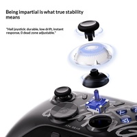 Controlador de Juego ATK Tomahawk Tri-Modo 2.4G/ Joysticks de Efecto Hall Ajustables con Frecuencia de Sondeo de 1000Hz para PC y Android