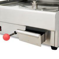 Stainless Steel Gas-Fired Doner Kebab Machine Vertical Rotisserie Oven