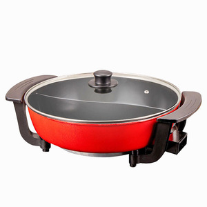 Venta al por mayor portátil estilo coreano cuadrado 5L Cocina eléctrica saludable antiadherente olla Ware caldero eléctrico para dormitorio - Product Image 1