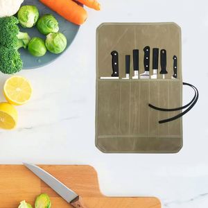 Échantillon gratuit 2024 - Nouveau design tendance - Sac de transport imperméable pour couteau de chef - Sac à outils de cuisine - Sac à couteaux enroulable - Product Image 3