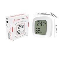 Pengukur Kelembaban Termometer Rumah Tangga, Pengukur Temperatur Kelembapan Termometer Mini Digital