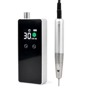 เครื่องขัดเล็บเครื่องเจาะเล็บแบบชาร์จไฟได้เงียบได้30000รอบต่อนาทีปลั๊ก USB สำหรับชาร์จอุปกรณ์ดูแลความงามส่วนบุคคล - Product Image 3