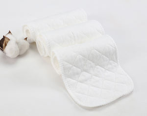 Insertos de tela para pañales de bebé, de algodón, 3 capas, altamente absorbentes, suaves, transpirables, estampados, con protección contra fugas, para el cuidado del bebé - Product Image 2