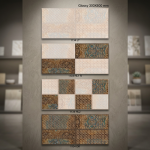 Carreaux de mur en céramique brillant numérique 300x600mm 12x24 Carreaux émaillés en porcelaine de meilleure qualité à bas prix de l'usine chinoise - Product Image 5