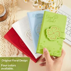 Exquisito Cuaderno A6 de Cuero PU, Mini Libreta Portátil, Tapa Dura, Personalizable con Logotipo, Diario, Libreta de Oficina, Escolar, para Apuntes - Product Image 1