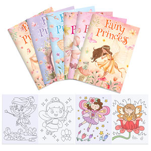 TY070 <span class=keywords><strong>Petite</strong></span> Fée <span class=keywords><strong>Princesse</strong></span> DIY <span class=keywords><strong>Livre</strong></span> de Coloriage Mini Activité Peinture Dessin <span class=keywords><strong>Livre</strong></span> pour Filles Anniversaire Mariage Fête Fournitures - Product Image 2