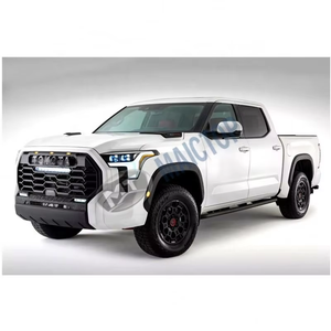 2015-2018 Maictop <strong>Restyle</strong> to tundra Facelift Modified Grille Body Kit Car Accessories Facelift Front Bumper for Hilux Revo - Product Image 5