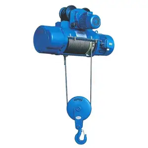 China Manufacturer small electric rope puller electric motor lift winch