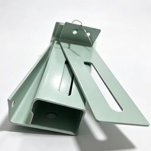 CNC L-shaped Adjustable Sheet Metal Mounting Bracket, Made of Cold-rolled Steel, Used for Supporting and Fixing Equipment Racks - Product Image 4