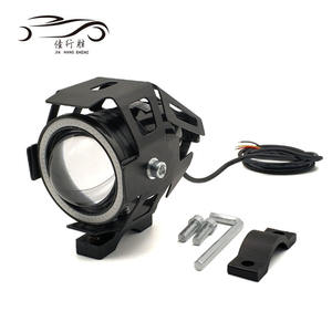 Vente en gros U7 moto projecteur phare LED 12V 30W feux de conduite moto LED antibrouillard universel voiture spots - Product Image 4