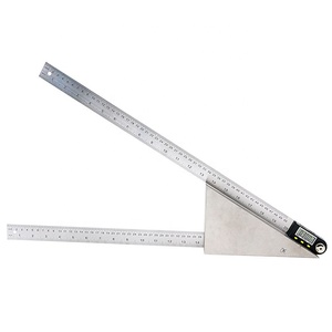 Thước Đo Góc Kỹ Thuật Số Bằng Thép Không Gỉ 0-500Mm Thước Đo Góc Kỹ Thuật Số 2 Trong 1 - Product Image 2