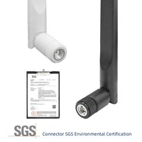 Antenne MyAntenna 2.4G 5.8G WiFi 2.35 DBi Externe Personnalisée Étanche Double Bande Omnidirectionnelle pour Connecteur -40C +85C