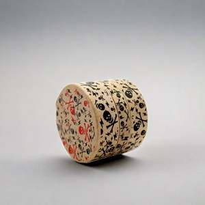 Molino de Hierbas CANNA con Tapa de Madera, Diseño de Dientes de Rayo, Transparente, con Cepillo y Raspador, Molinillo de Especias de Aleación de Zinc de 4 Piezas para Cocina - Product Image 1