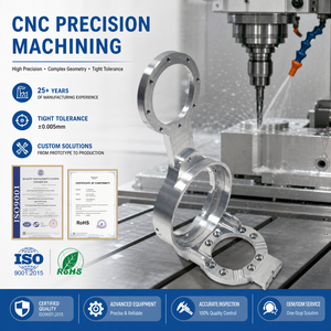 เครื่องกัด CNC แบบกำหนดเอง5แกนที่มีความแม่นยำสำหรับกลึง CNC สลักเกลียว M5และชิ้นส่วนเครื่องซักล้าง - Product Image 1