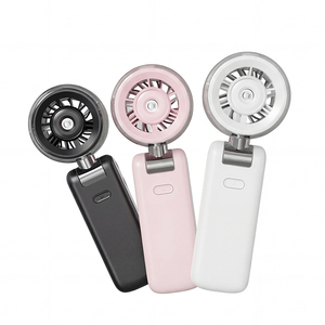 Ventilateur portable à cinq vitesses avec moteur sans balais, batterie rechargeable 3600 mAh, ventilateur USB pour utilisation en extérieur et en intérieur - Product Image 6