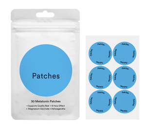 Parches Herbales Naturales Personalizados para la Recuperación de la Resaca |   Parches Relajantes de Melatonina Veganos Naturales para el Alivio Post-Bebida - Product Image 5