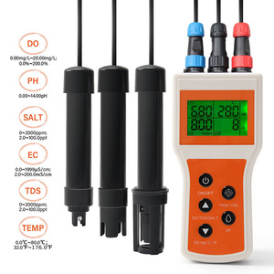 Testeur intelligent 6-en-1 <span class=keywords><strong>de</strong></span> qualité <span class=keywords><strong>de</strong></span> l'eau (pH, EC, TDS) en plastique pour hydroponie et aquariums – Analyseur environnemental <span class=keywords><strong>de</strong></span> la qualité <span class=keywords><strong>de</strong></span> l'eau - Product Image 1