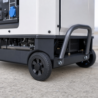 Groupe électrogène diesel insonorisé 30 kVA pour alimentation de secours résidentielle LINGGE Triphasé 400 V 50 Hz