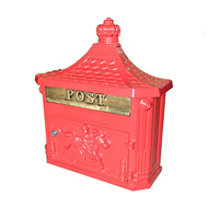 Wandmontierter Aluminium-Briefkasten Postkasten Briefkasten CF-M-04 Aus China