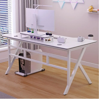 Postes de travail en bois pour bureau à domicile, bureau d'ordinateur moderne, table de jeu d'angle extensible et durable